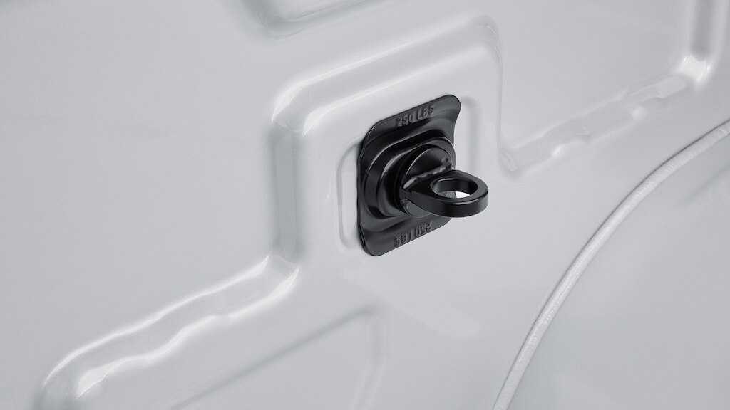 Anillos de amarre negros, accesorio para la caja de Chevrolet Silverado Turbo 2024, camioneta de trabajo